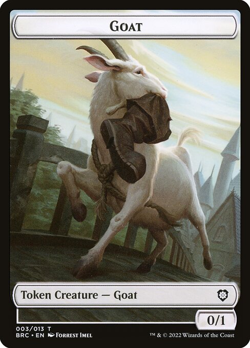 Goat - The Brothers' War Commander Tokens