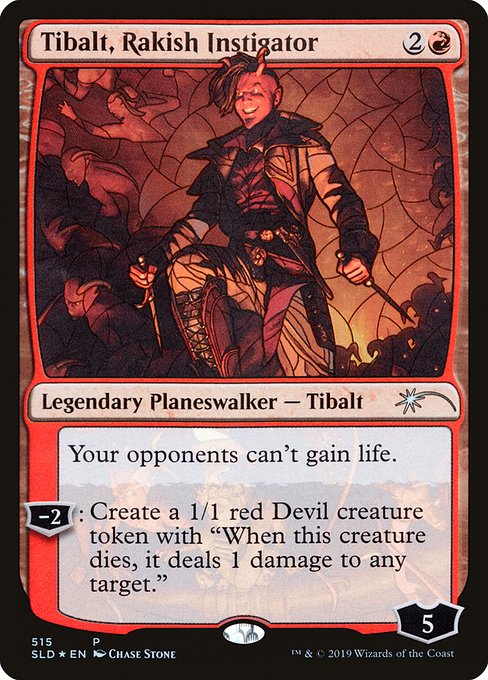 Tibalt, Rakish Instigator - Secret Lair Drop - Promo Foil