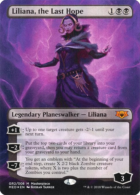 Liliana, the Last Hope - Mythic Edition - Promo Foil