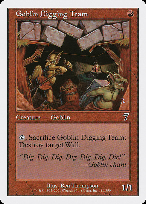 Goblin Digging Team - Seventh Edition