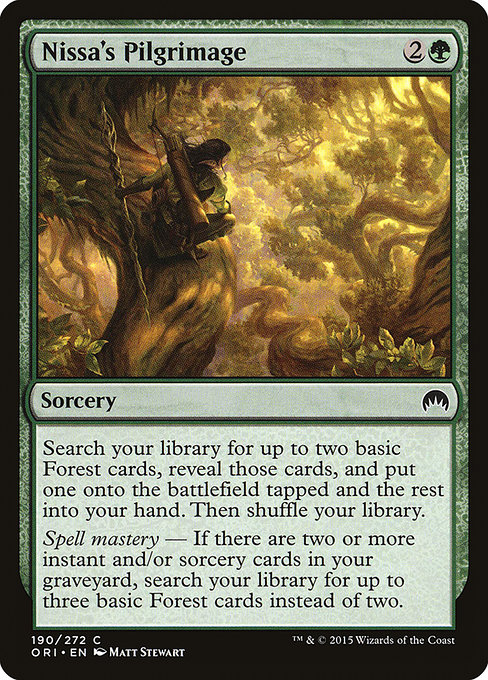 Nissa's Pilgrimage - Magic Origins