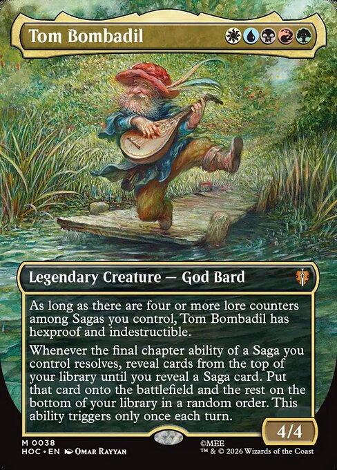 Tom Bombadil - The Hobbit Commander - Borderless