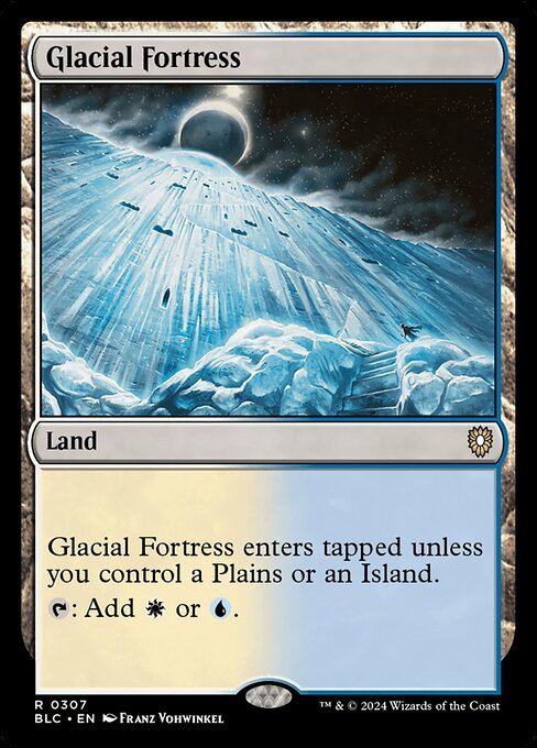 Glacial Fortress - Bloomburrow Commander