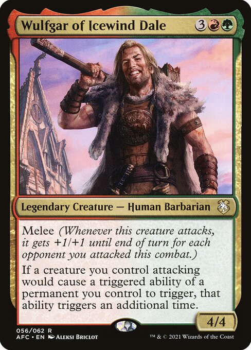 Wulfgar of Icewind Dale - Forgotten Realms Commander