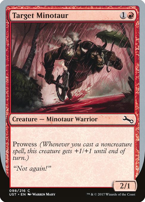Target Minotaur - Unstable