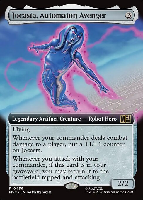 Jocasta, Automaton Avenger - Marvel Super Heroes Commander - Extended Art