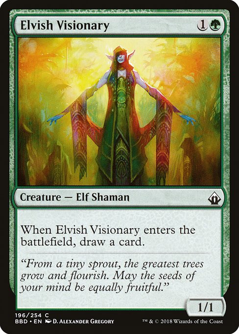 Elvish Visionary - Battlebond