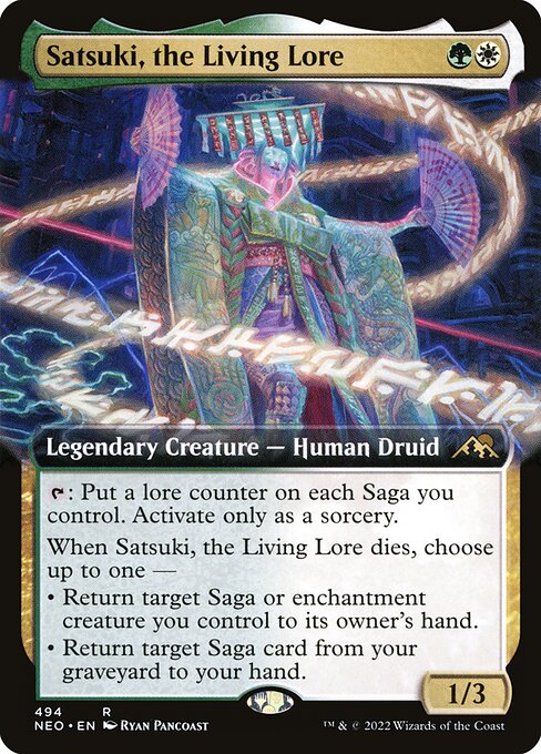 Satsuki, the Living Lore - Kamigawa: Neon Dynasty