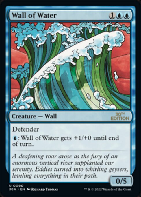 Wall of Water - 30th Anniversary Edition