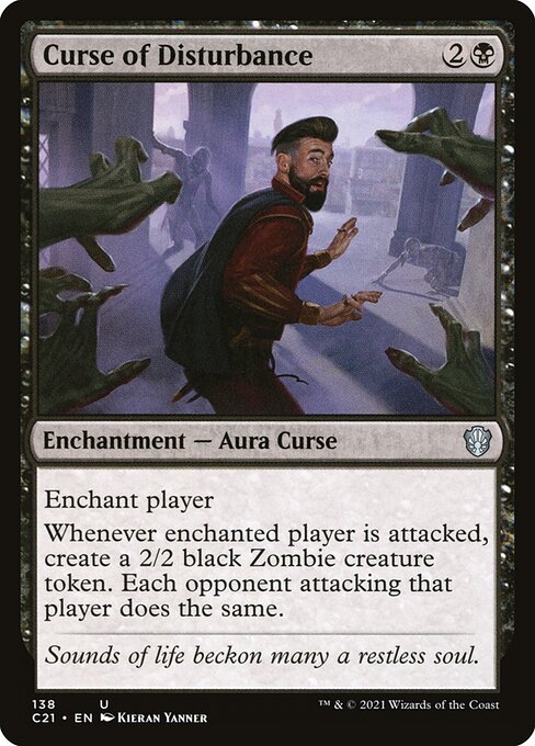 Curse of Disturbance - Commander 2021