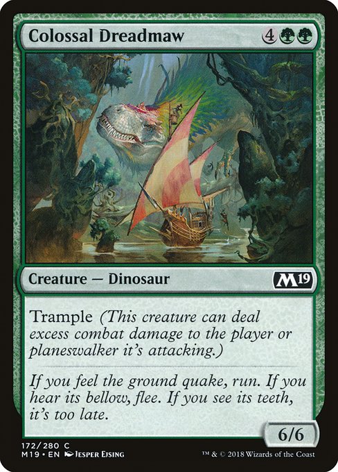 Colossal Dreadmaw - Core Set 2019