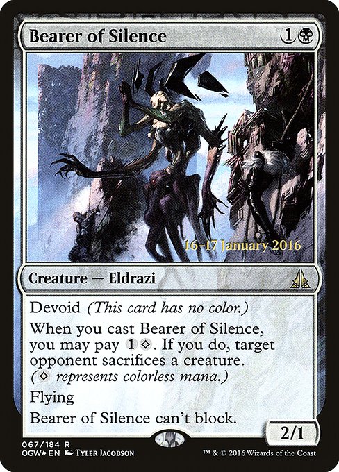 Bearer of Silence - Oath of the Gatewatch Promos - Promo Foil