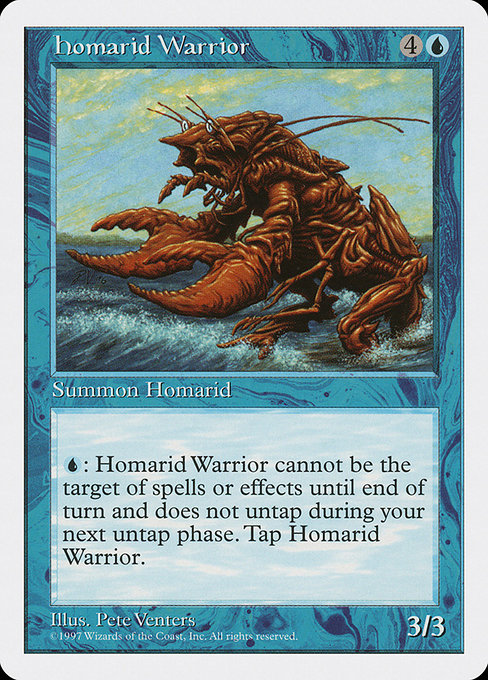 Homarid Warrior - Fifth Edition