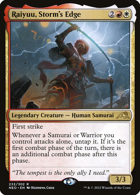 Raiyuu, Storm's Edge - Kamigawa: Neon Dynasty Promos