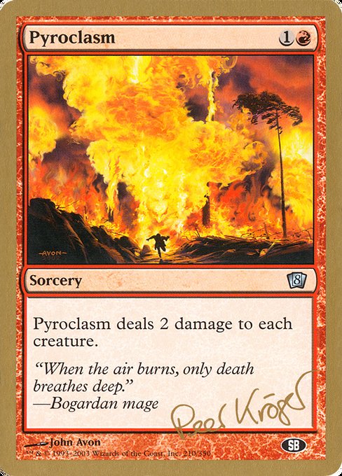 Pyroclasm - World Championship Decks 2003