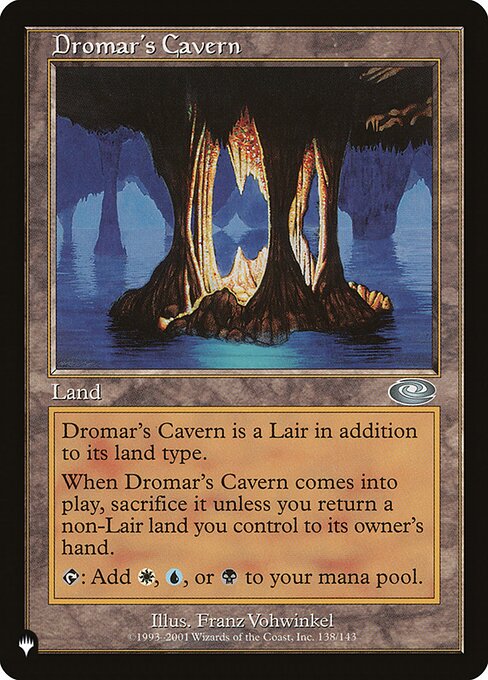 Dromar's Cavern - The List