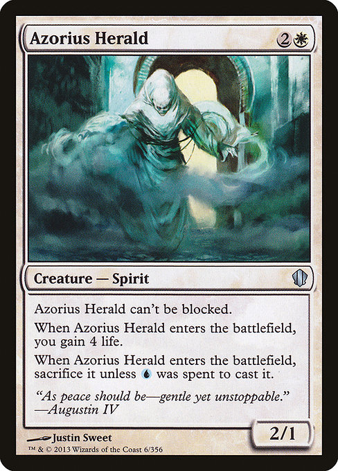 Azorius Herald - Commander 2013