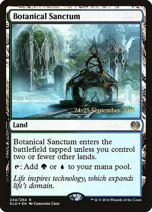 Botanical Sanctum - Kaladesh Promos - Promo Foil