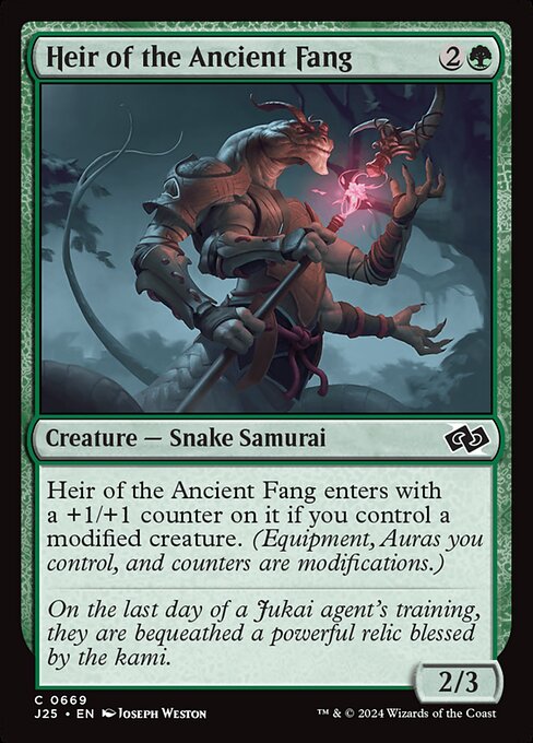 Heir of the Ancient Fang - Foundations Jumpstart