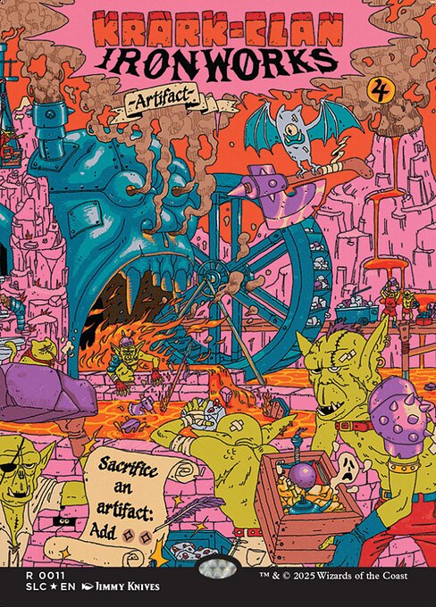 Krark-Clan Ironworks - Secret Lair Countdown - Borderless