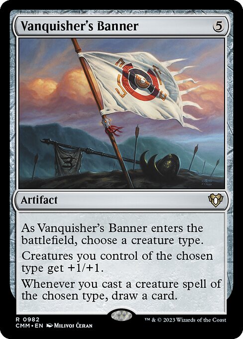 Vanquisher's Banner - Commander Masters