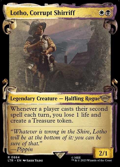 Lotho, Corrupt Shirriff - The Lord of the Rings: Tales of Middle-earth