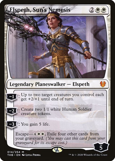 Elspeth, Sun's Nemesis - Theros Beyond Death