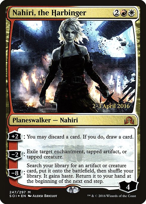 Nahiri, the Harbinger - Shadows over Innistrad Promos - Promo Foil