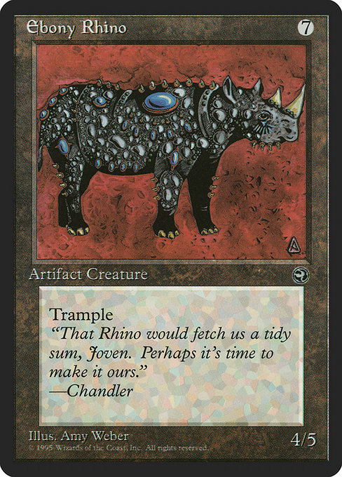 Ebony Rhino - Homelands