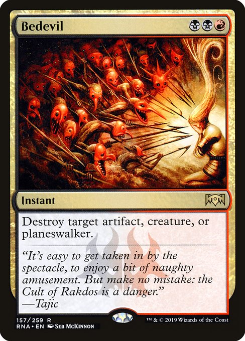 Bedevil - Ravnica Allegiance