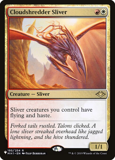 Cloudshredder Sliver - The List
