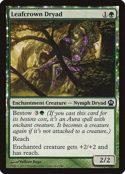 Leafcrown Dryad - Theros