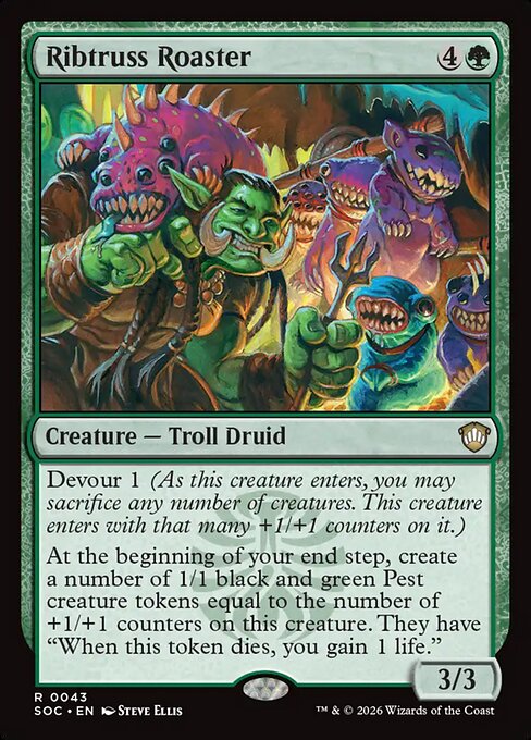 Ribtruss Roaster - Secrets of Strixhaven Commander