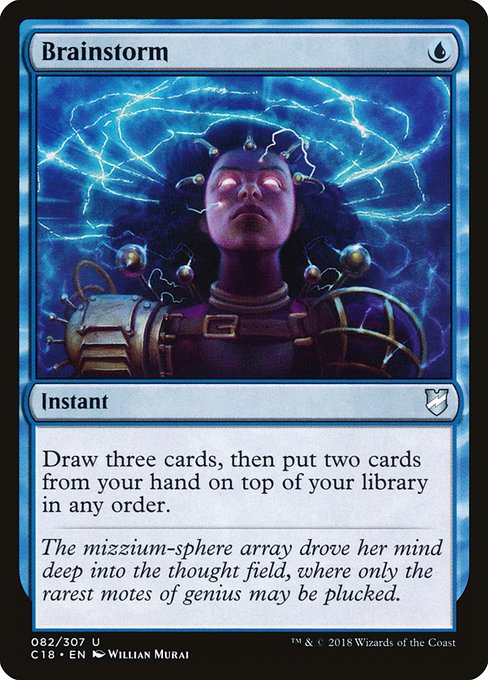 Brainstorm - Commander 2018