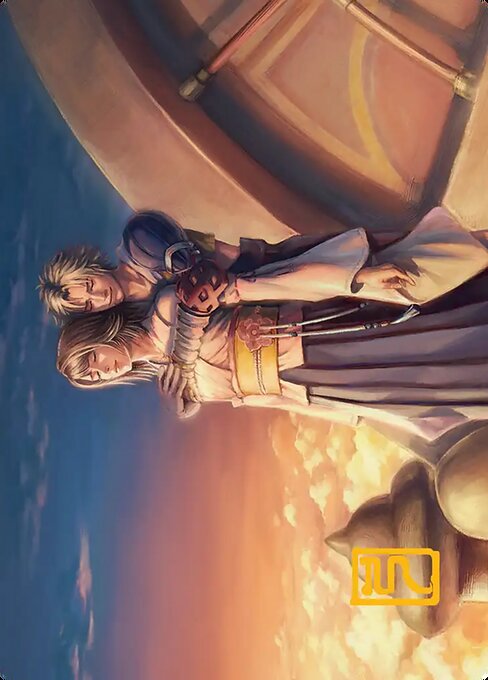 Farewell - Final Fantasy Art Series - Borderless