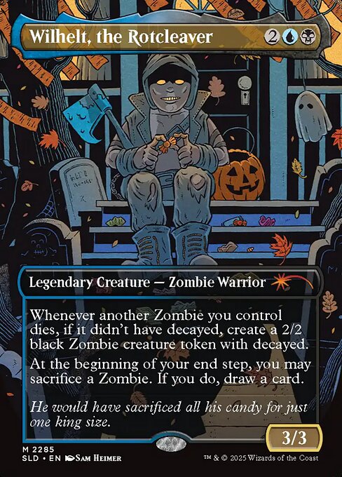 Wilhelt, the Rotcleaver - Secret Lair Drop - Borderless