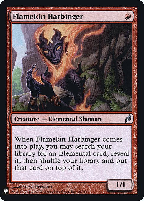 Flamekin Harbinger - The List