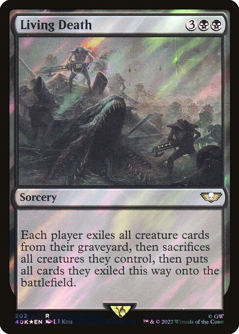 Living Death - Warhammer 40,000 Commander - Surge Foil