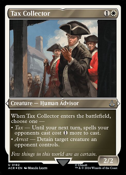 Tax Collector - Assassin's Creed - Etched Foil