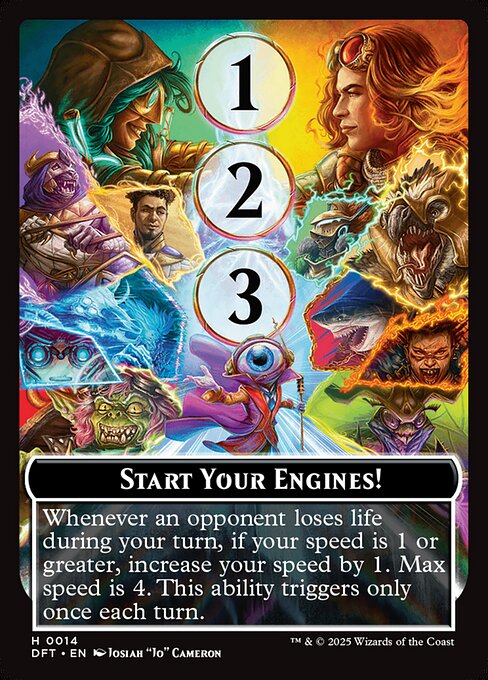 Start Your Engines! // Max Speed - Aetherdrift Tokens