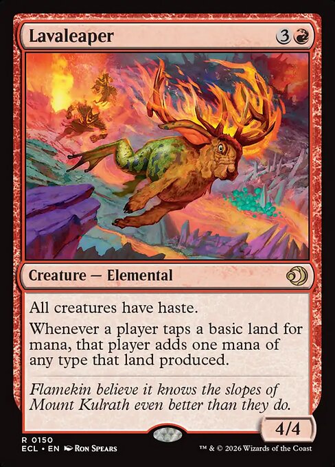 Lavaleaper - Lorwyn Eclipsed