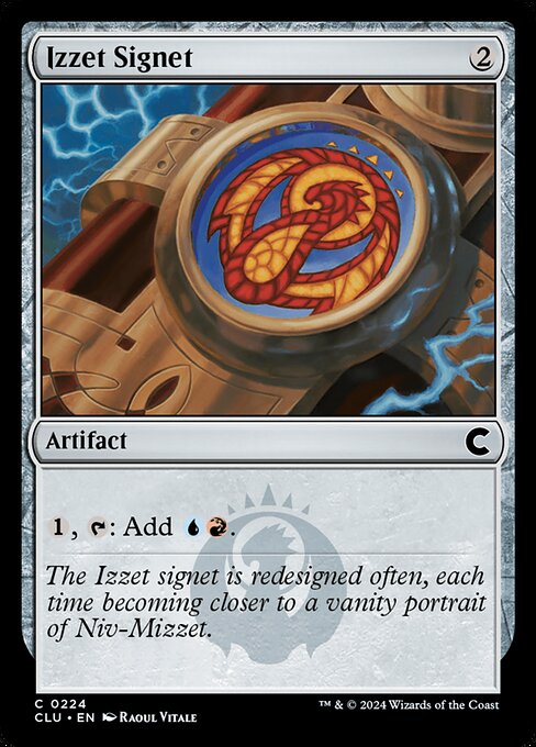 Izzet Signet - Ravnica: Clue Edition