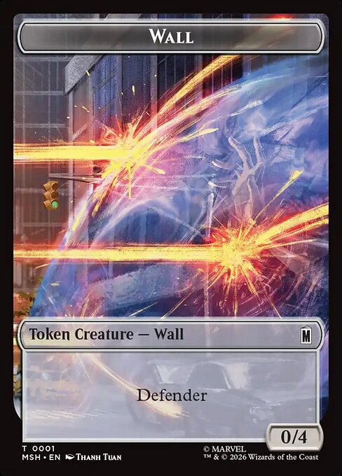 Wall - Marvel Super Heroes Tokens