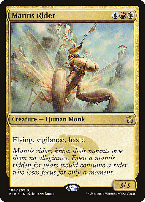 Mantis Rider - Khans of Tarkir