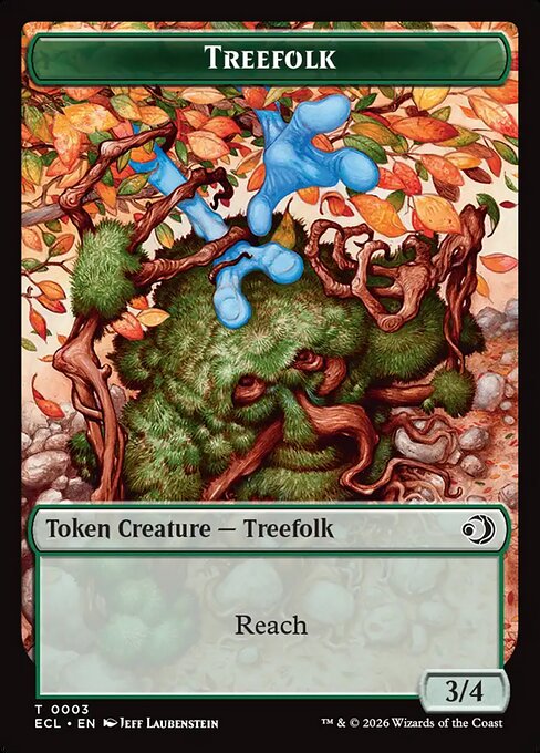 Treefolk - Lorwyn Eclipsed Tokens