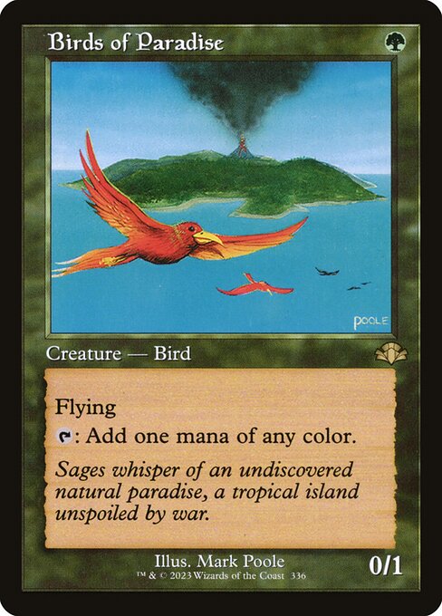 Birds of Paradise - Dominaria Remastered