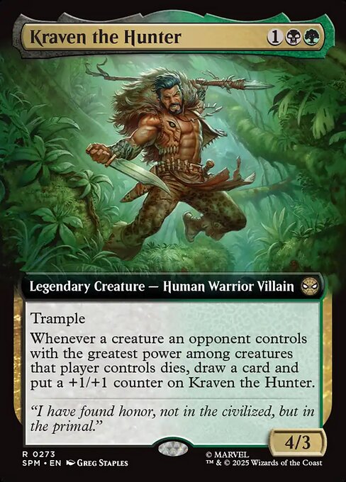 Kraven the Hunter - Marvel's Spider-Man - Extended Art