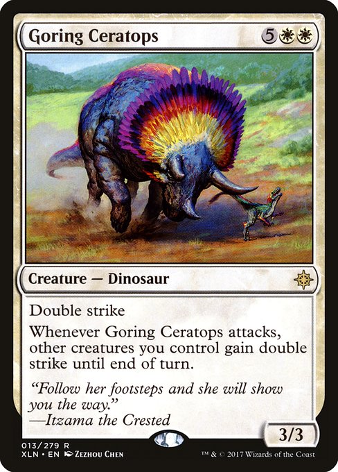 Goring Ceratops - Ixalan