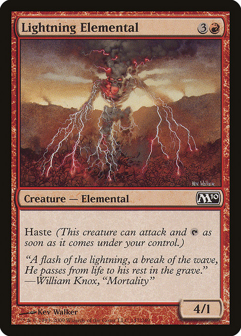 Lightning Elemental - Magic 2010