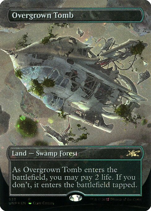 Overgrown Tomb - Unfinity - Galaxy Foil